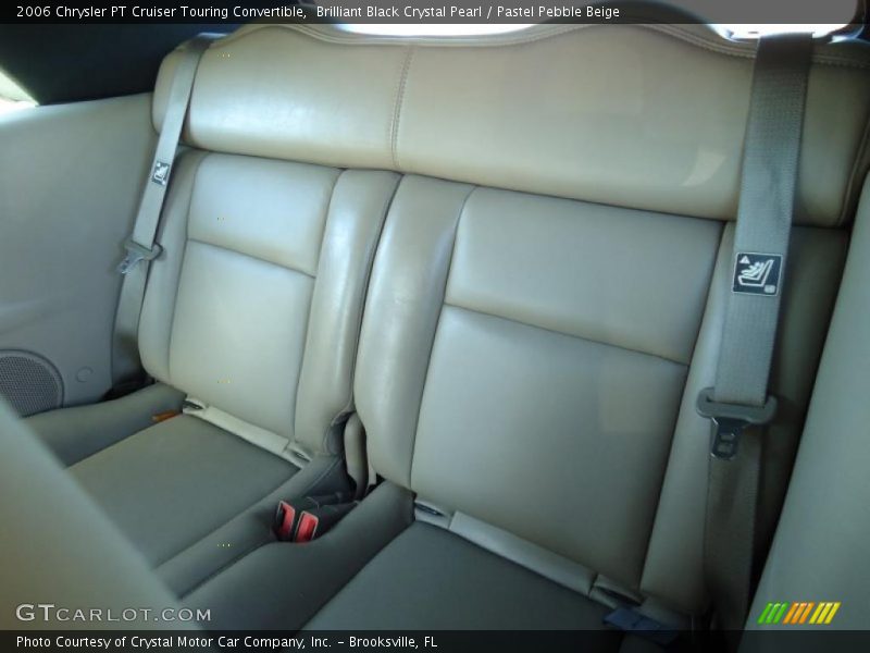Brilliant Black Crystal Pearl / Pastel Pebble Beige 2006 Chrysler PT Cruiser Touring Convertible
