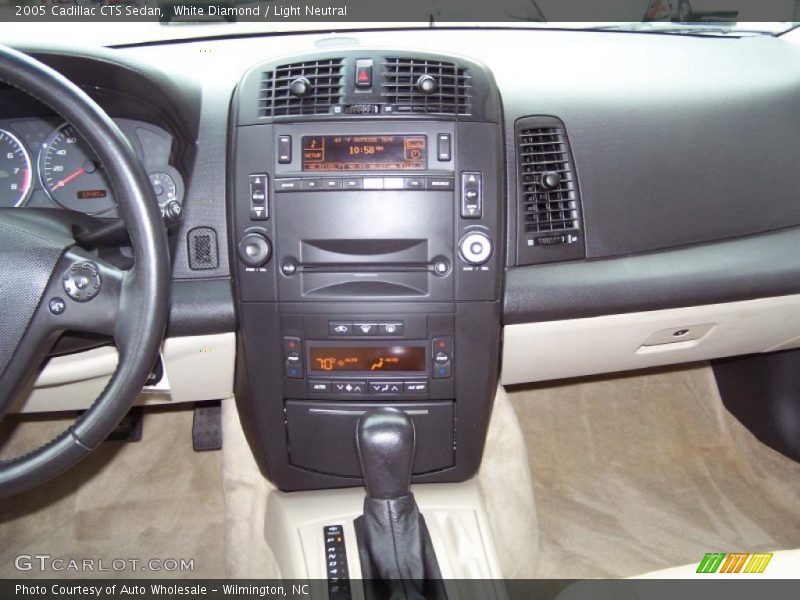 White Diamond / Light Neutral 2005 Cadillac CTS Sedan