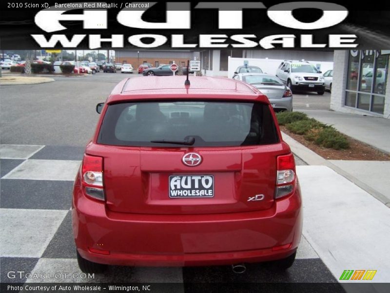 Barcelona Red Metallic / Charcoal 2010 Scion xD