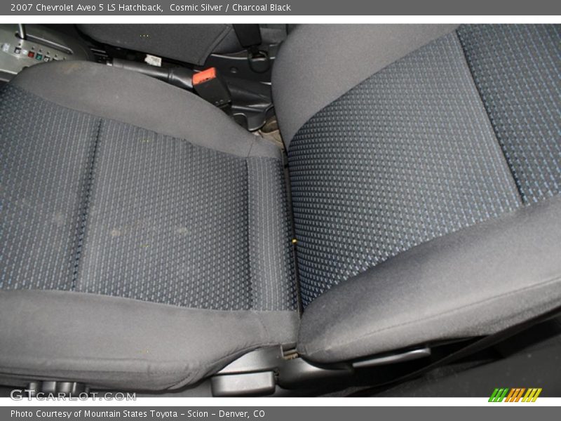 Cosmic Silver / Charcoal Black 2007 Chevrolet Aveo 5 LS Hatchback