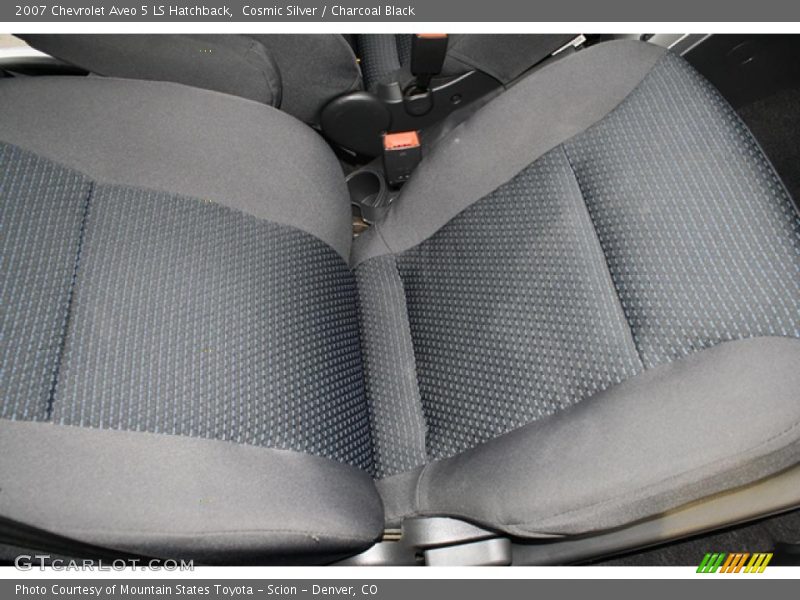 Cosmic Silver / Charcoal Black 2007 Chevrolet Aveo 5 LS Hatchback