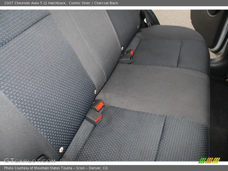 Cosmic Silver / Charcoal Black 2007 Chevrolet Aveo 5 LS Hatchback