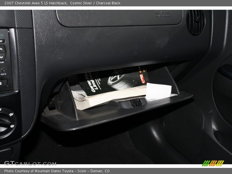 Cosmic Silver / Charcoal Black 2007 Chevrolet Aveo 5 LS Hatchback