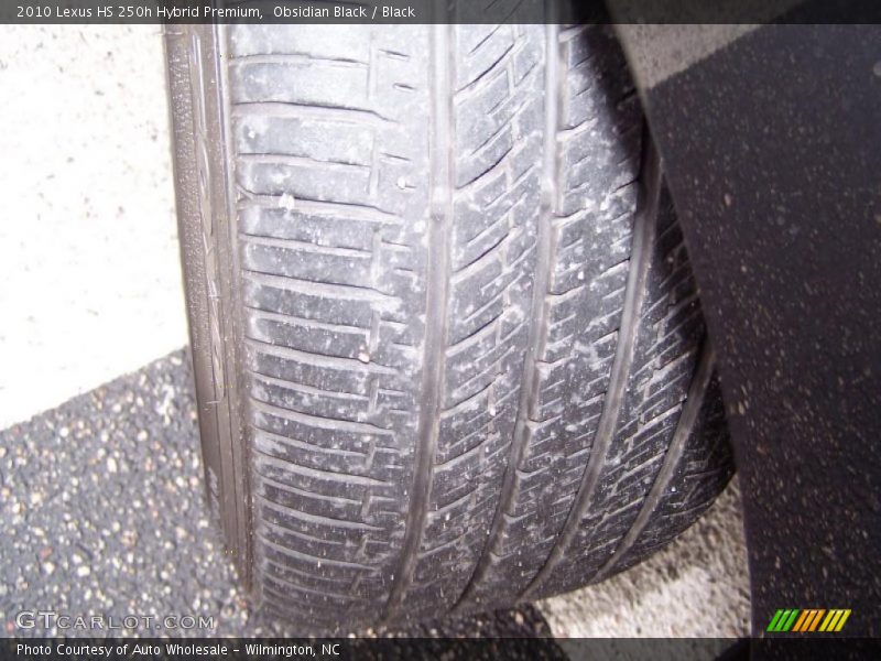 Obsidian Black / Black 2010 Lexus HS 250h Hybrid Premium