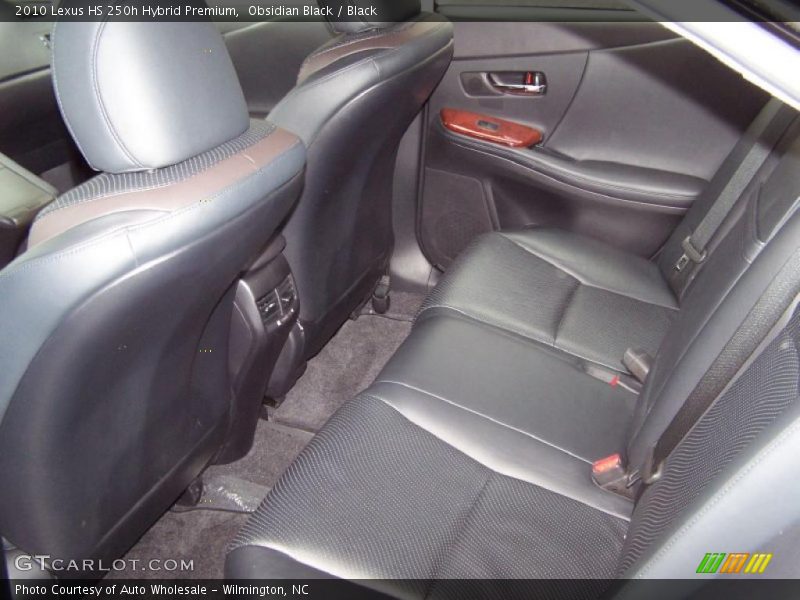  2010 HS 250h Hybrid Premium Black Interior