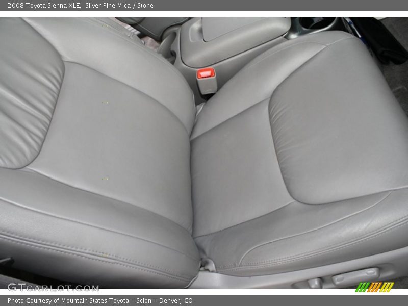 Silver Pine Mica / Stone 2008 Toyota Sienna XLE