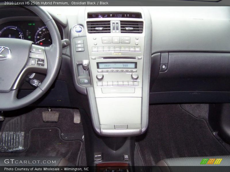 Obsidian Black / Black 2010 Lexus HS 250h Hybrid Premium