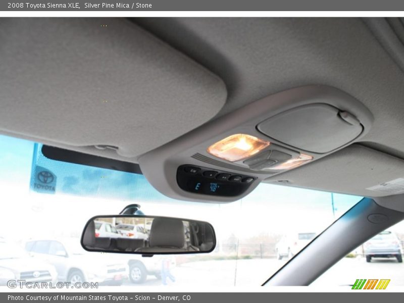 Silver Pine Mica / Stone 2008 Toyota Sienna XLE