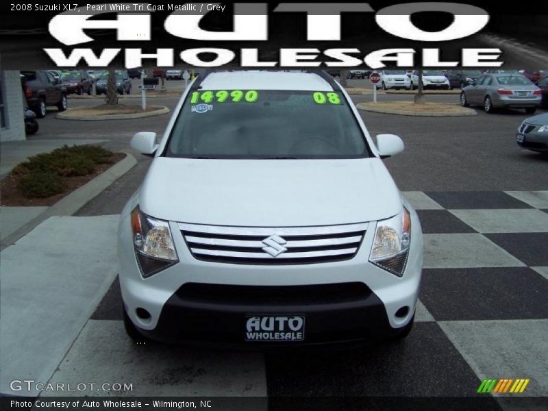 Pearl White Tri Coat Metallic / Grey 2008 Suzuki XL7
