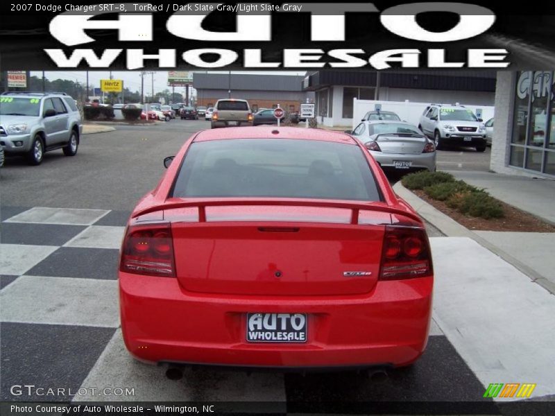 TorRed / Dark Slate Gray/Light Slate Gray 2007 Dodge Charger SRT-8