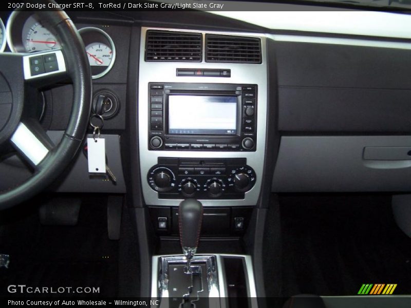 TorRed / Dark Slate Gray/Light Slate Gray 2007 Dodge Charger SRT-8