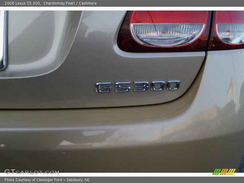 Chardonnay Pearl / Cashmere 2006 Lexus GS 300