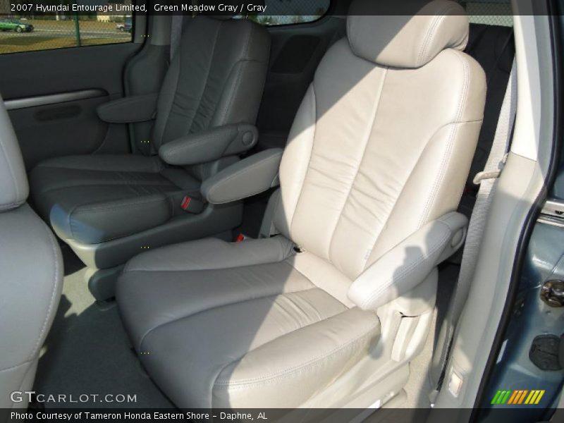 Green Meadow Gray / Gray 2007 Hyundai Entourage Limited