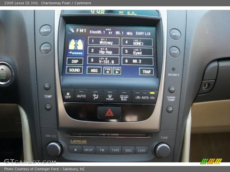 Chardonnay Pearl / Cashmere 2006 Lexus GS 300