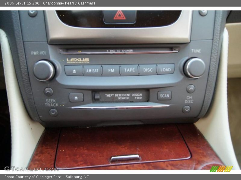 Chardonnay Pearl / Cashmere 2006 Lexus GS 300