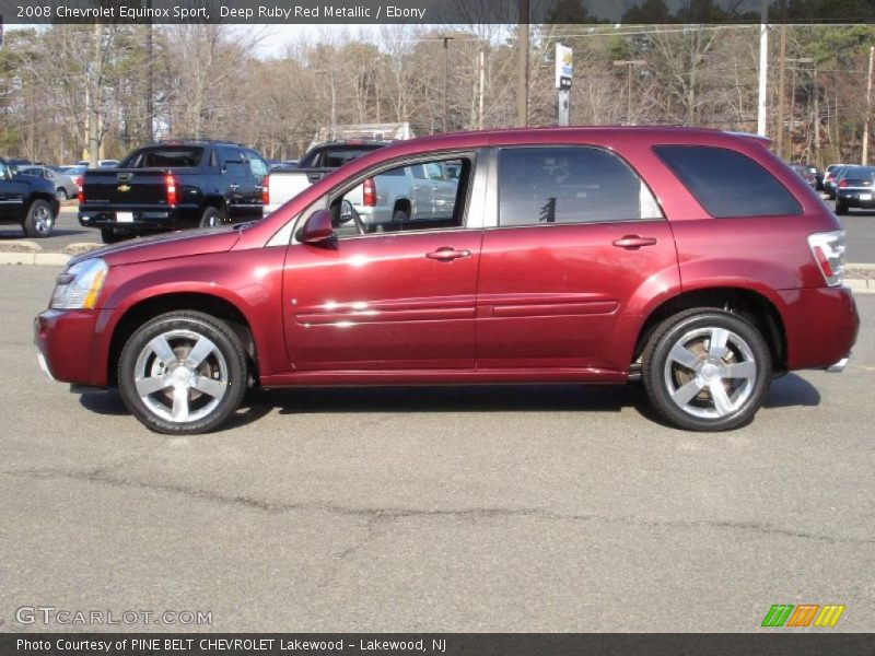  2008 Equinox Sport Deep Ruby Red Metallic