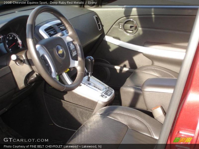 Deep Ruby Red Metallic / Ebony 2008 Chevrolet Equinox Sport