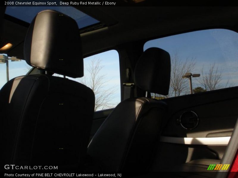 Deep Ruby Red Metallic / Ebony 2008 Chevrolet Equinox Sport