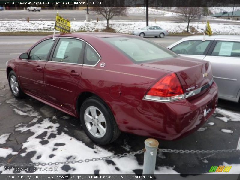 Red Jewel Tintcoat / Neutral 2009 Chevrolet Impala LT