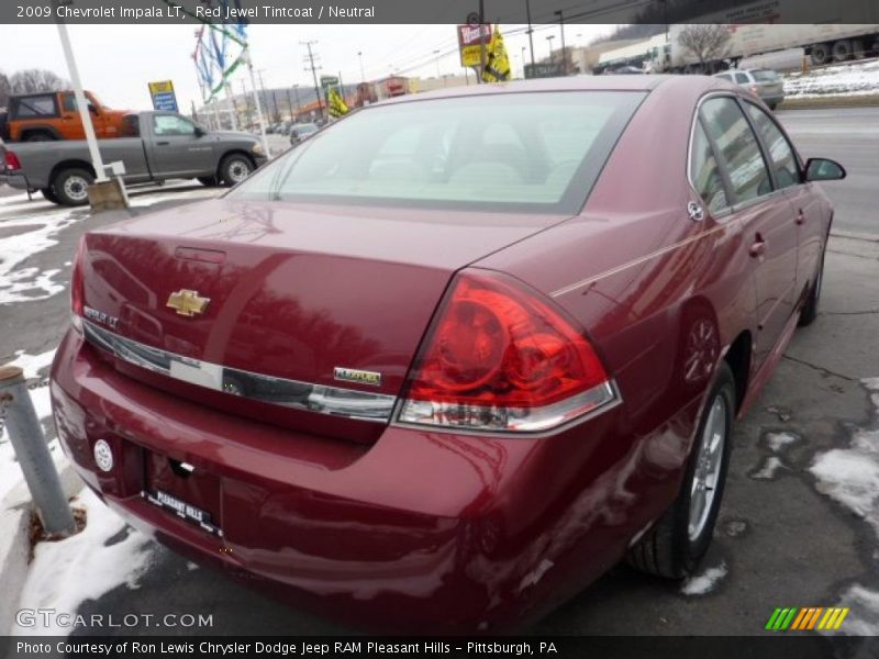 Red Jewel Tintcoat / Neutral 2009 Chevrolet Impala LT