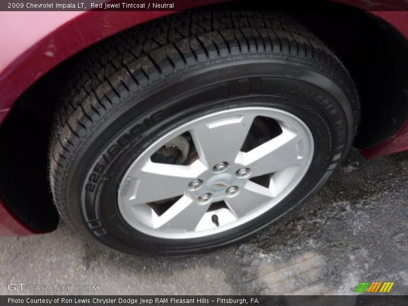 Red Jewel Tintcoat / Neutral 2009 Chevrolet Impala LT