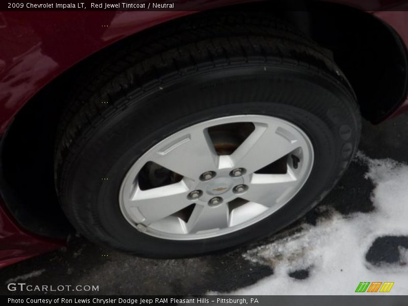 Red Jewel Tintcoat / Neutral 2009 Chevrolet Impala LT