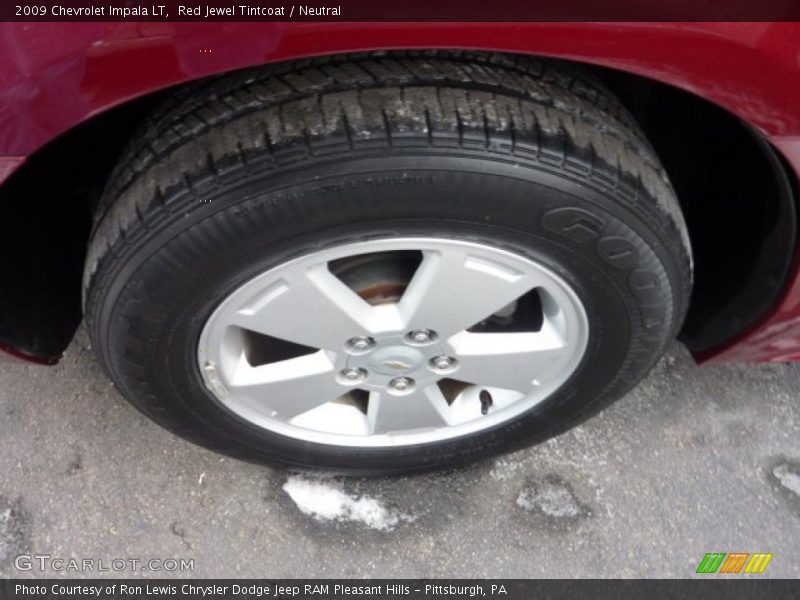 Red Jewel Tintcoat / Neutral 2009 Chevrolet Impala LT