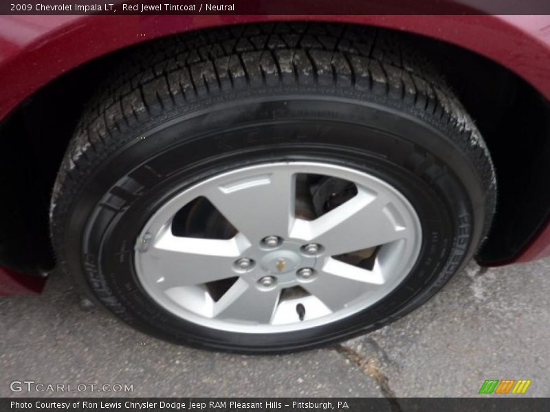 Red Jewel Tintcoat / Neutral 2009 Chevrolet Impala LT