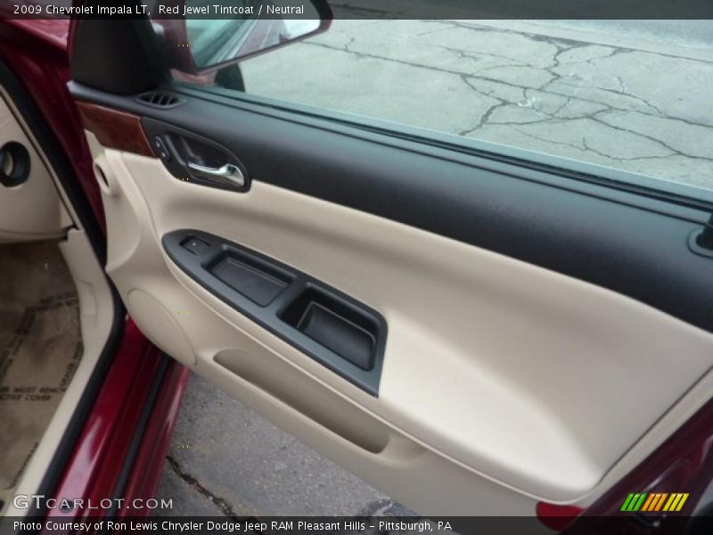 Red Jewel Tintcoat / Neutral 2009 Chevrolet Impala LT