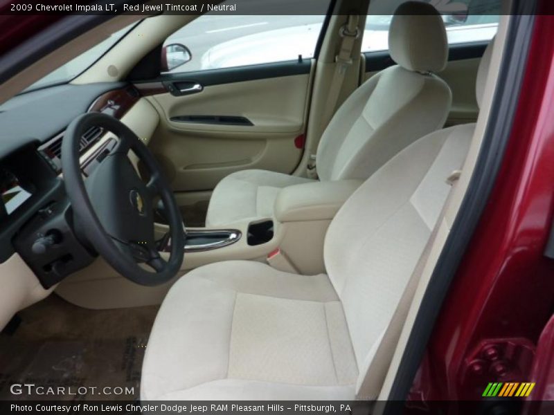 Red Jewel Tintcoat / Neutral 2009 Chevrolet Impala LT