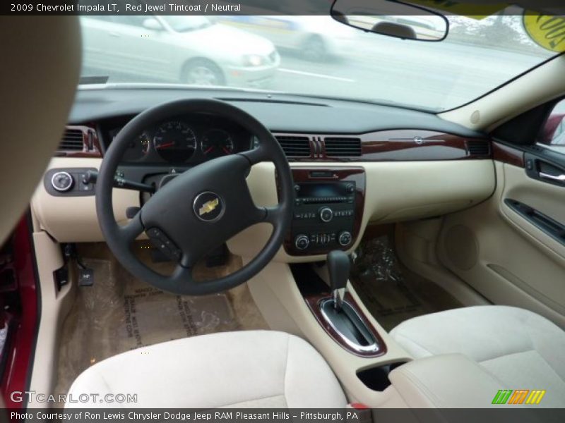 Red Jewel Tintcoat / Neutral 2009 Chevrolet Impala LT