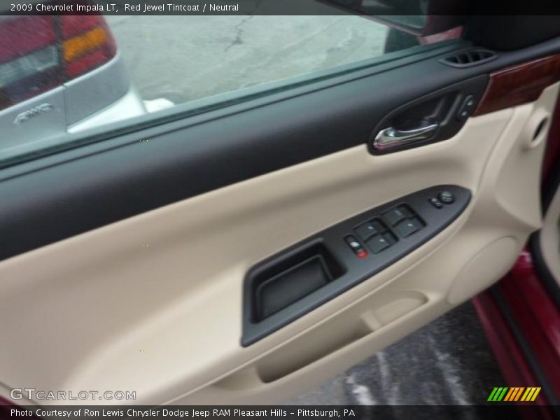Red Jewel Tintcoat / Neutral 2009 Chevrolet Impala LT