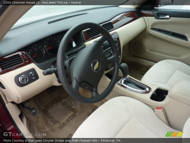 Red Jewel Tintcoat / Neutral 2009 Chevrolet Impala LT