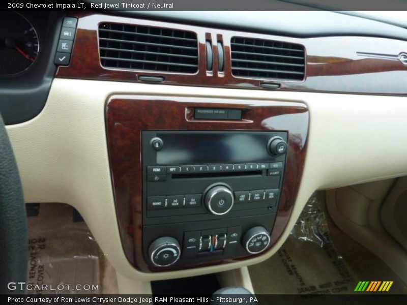 Red Jewel Tintcoat / Neutral 2009 Chevrolet Impala LT