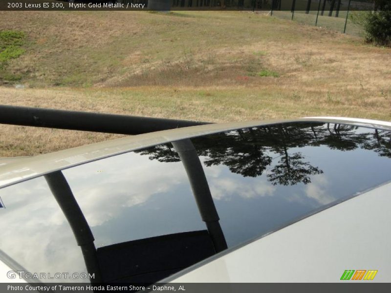 Mystic Gold Metallic / Ivory 2003 Lexus ES 300