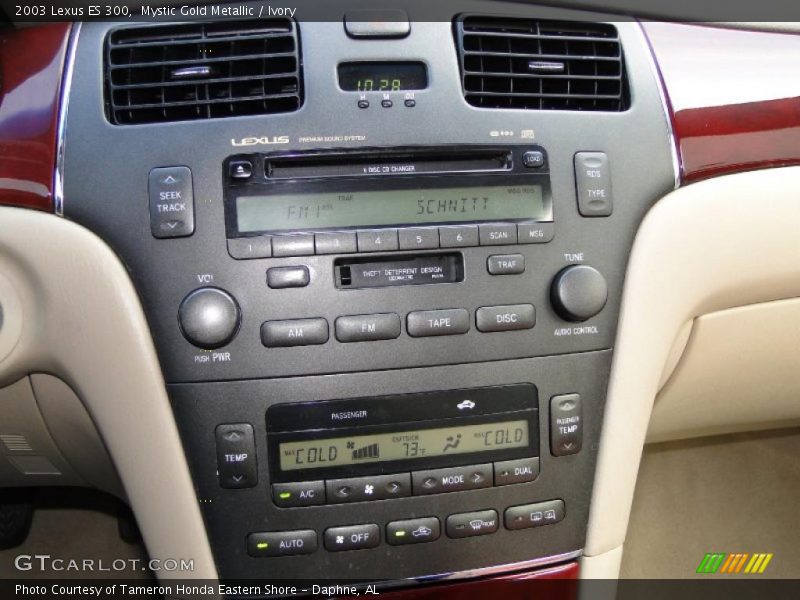 Mystic Gold Metallic / Ivory 2003 Lexus ES 300
