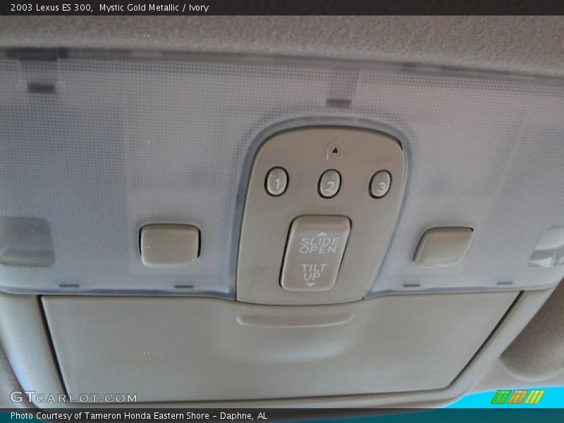 Mystic Gold Metallic / Ivory 2003 Lexus ES 300