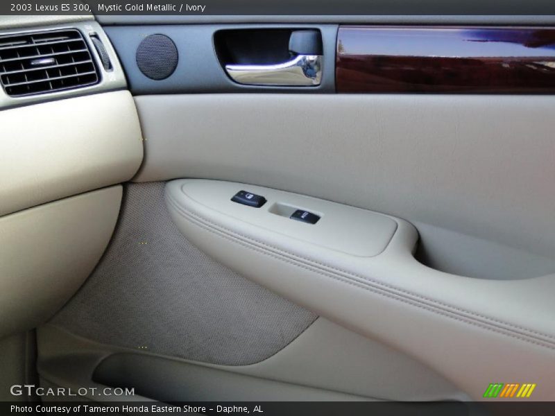 Mystic Gold Metallic / Ivory 2003 Lexus ES 300