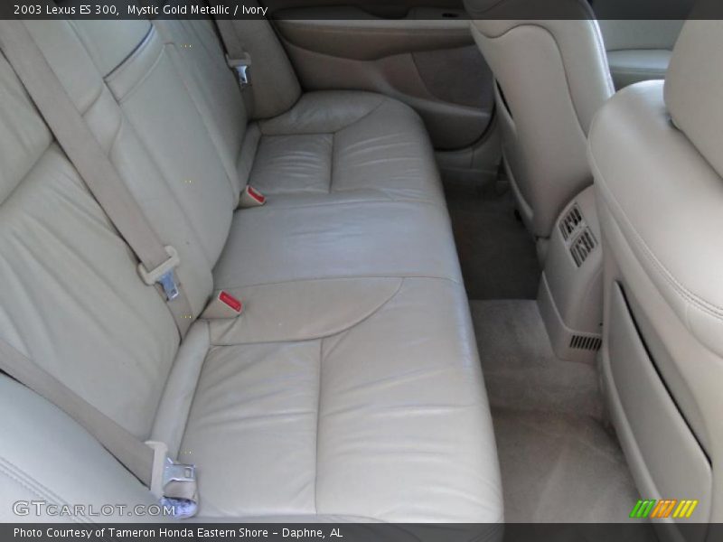 Mystic Gold Metallic / Ivory 2003 Lexus ES 300