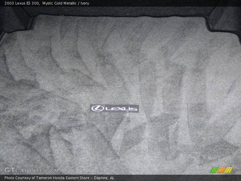 Mystic Gold Metallic / Ivory 2003 Lexus ES 300