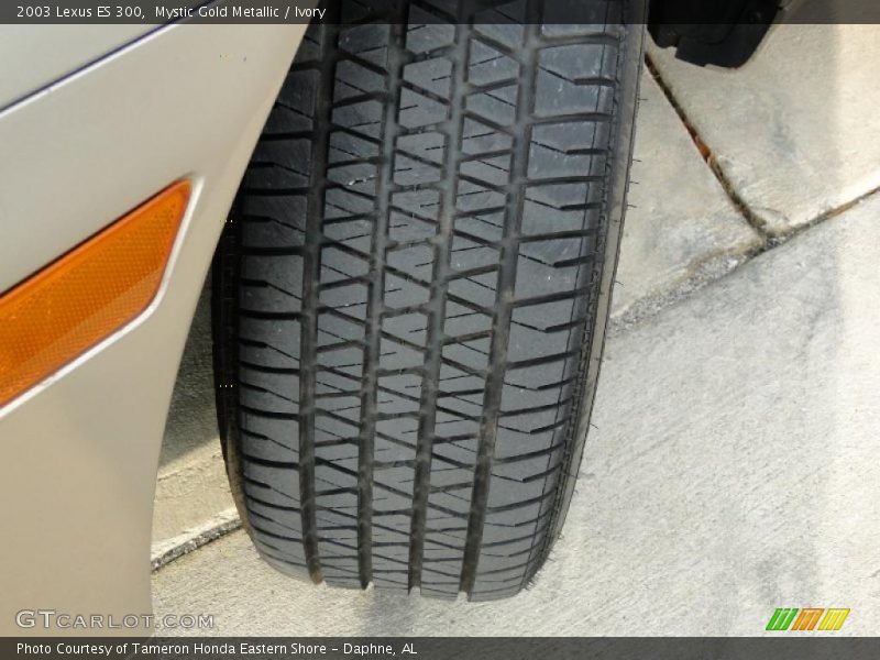 Mystic Gold Metallic / Ivory 2003 Lexus ES 300