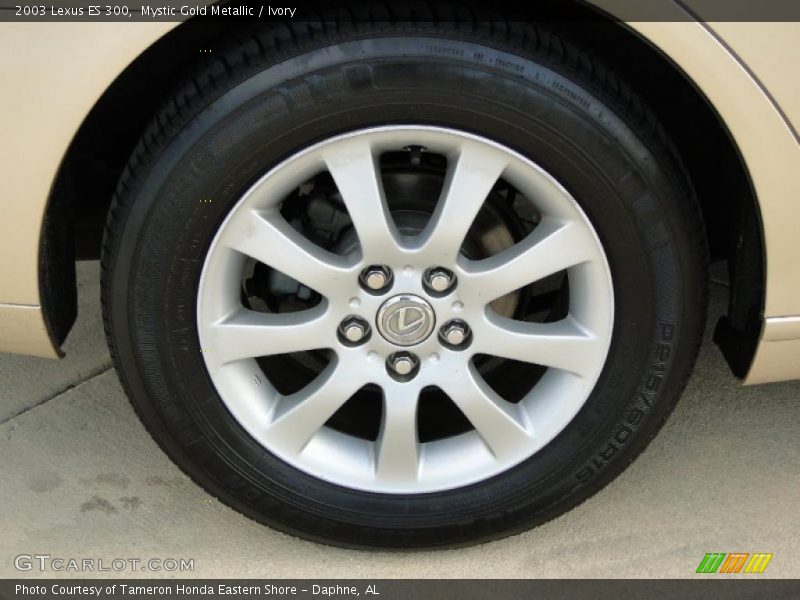 Mystic Gold Metallic / Ivory 2003 Lexus ES 300