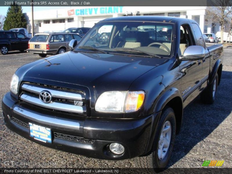 Black / Oak 2003 Toyota Tundra SR5 Access Cab