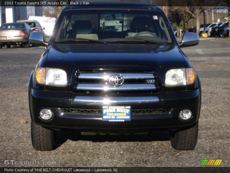 Black / Oak 2003 Toyota Tundra SR5 Access Cab