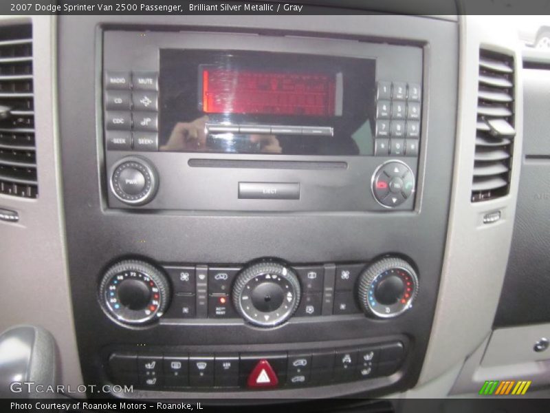 Controls of 2007 Sprinter Van 2500 Passenger