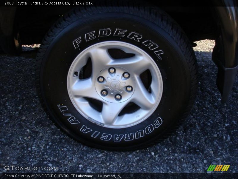 Black / Oak 2003 Toyota Tundra SR5 Access Cab
