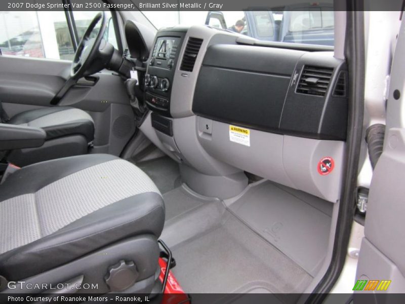 Brilliant Silver Metallic / Gray 2007 Dodge Sprinter Van 2500 Passenger
