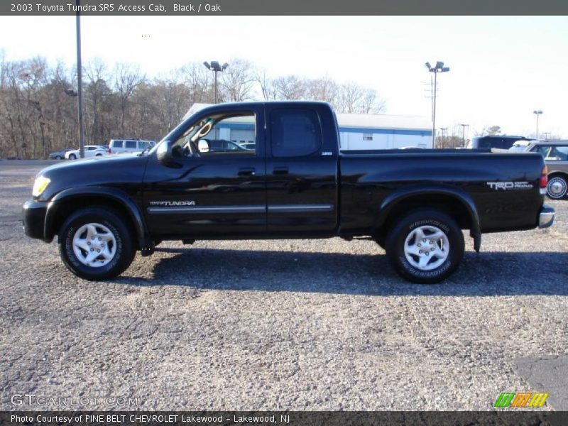 Black / Oak 2003 Toyota Tundra SR5 Access Cab