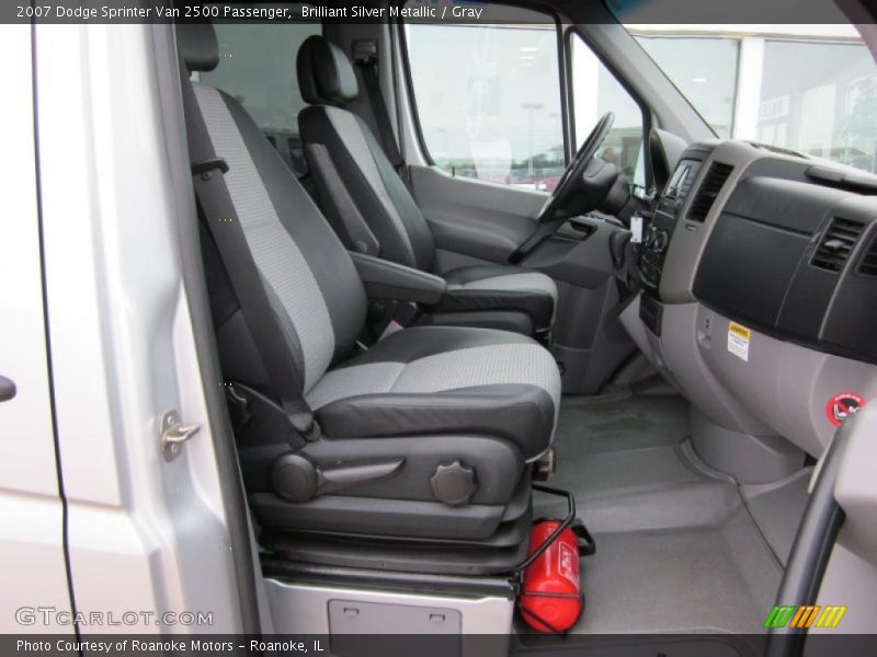 Brilliant Silver Metallic / Gray 2007 Dodge Sprinter Van 2500 Passenger