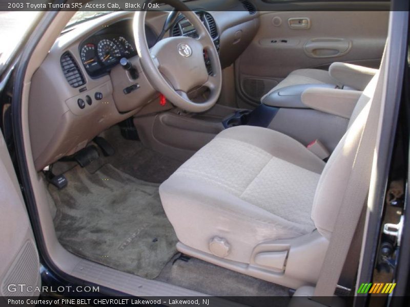  2003 Tundra SR5 Access Cab Oak Interior